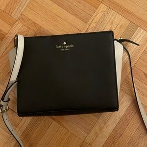 Kate Spade classic crossbody (black and cream)